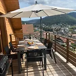 Splendide Style Classe 4 Etoiles, Terrasse Face A La Montagne شقة