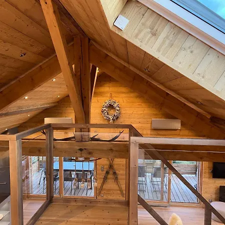 Splendide Style Classé 4 étoiles, Terrasse Face à La Montagne Appartement La Bresse