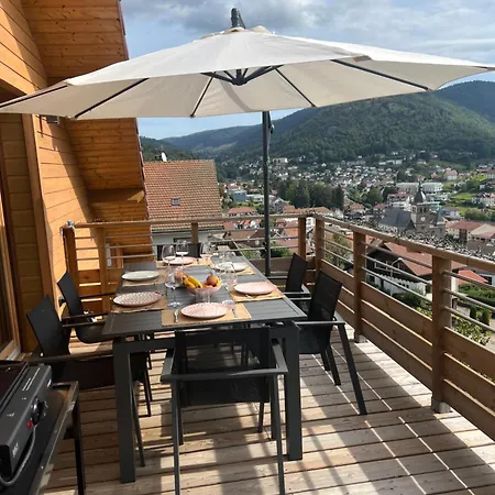 Splendide Style Classé 4 étoiles, Terrasse Face à La Montagne Appartement