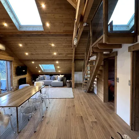 Splendide Style Classé 4 étoiles, Terrasse Face à La Montagne Appartement