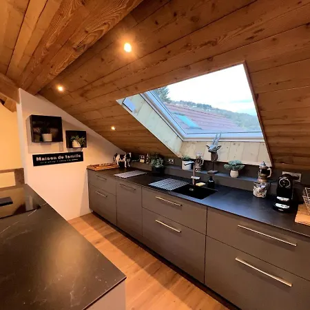 Appartement Splendide Style Classé 4 étoiles, Terrasse Face à La Montagne La Bresse