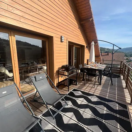 Splendide Style Classé 4 étoiles, Terrasse Face à La Montagne * La Bresse