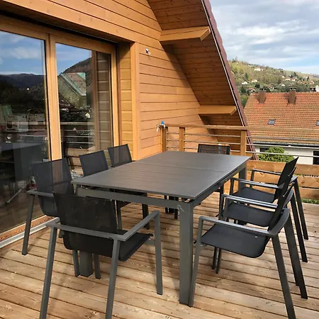 Splendide Style Classé 4 étoiles, Terrasse Face à La Montagne Appartement *