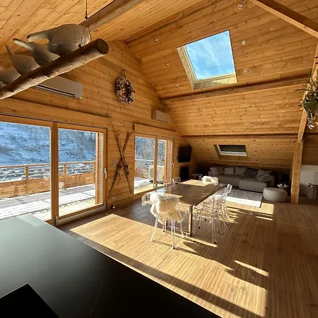 Splendide Style Classé 4 étoiles, Terrasse Face à La Montagne Appartement La Bresse